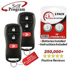 2 For 2008 2009 2010 2011 2012 2013 Nissan Pathfinder Remote Key Fob