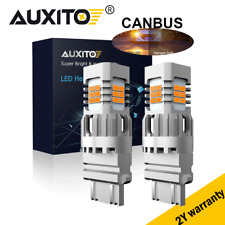 Auxito 4157 3156 3157 Led Turn Signal Light Bulbs Canbus Anti Hyper Flash Amber