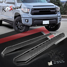 5.5 Steel Running Board Side Step Bar For 07-20 Toyota Tundra Truck Crewmax Cab