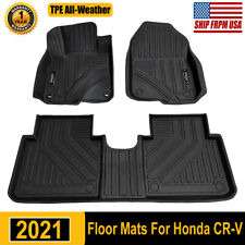 For 2021 Honda Cr-v Tpe Car Floor Mat Liner Automotive Foot Pad All Weather Part