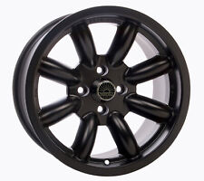 Westfield Revolution 8 Spoke Alloy Wheel 8x15 Black With Cap Minilite Style