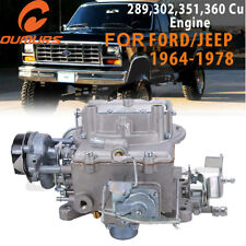 New 2-barrel Carburetor Carb 2100 A800 For Ford F 150 250 350 289 302 351cu Jeep