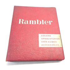 1961 Complete American Motors Rambler Interior Exterior Optioins And Trim Data