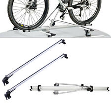 Aluminum Universal 2 X Cross Bar 2 X Bicycle Bike Rack Travel Kit For Car Suv