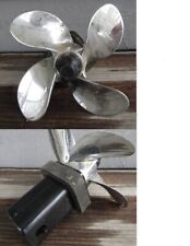 Trailer Hitch Boat Chrome Spinning Propeller 2 Reciever Cover