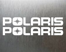 2 Polaris Stickers Vinyl Decal Sticker Racing Snowmobile Assault Indy Axys Rmk