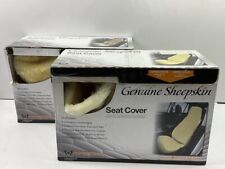 2 Masque 63813 Genuine Sheepskin Seat Cover For Most Cars Trucks Suvs