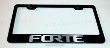 Forte Stainless Steel Chrome Finished License Plate Frame Holder