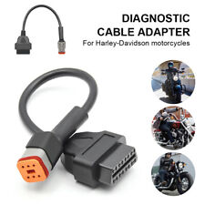 6pin To Obd2 Diagnostic Scanner Adapter Cable For Harley Davidson 16pin To 6pin