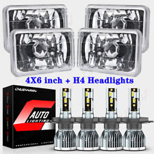 4pcs 4x6 Inch Led Headlights Hilo Beam For G1500 G2500 G2500 W5500 Forward