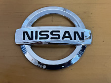 New Nissan Chrome Emblem Badge Decal Logo Symbol App 3 14 W X 2 34 H