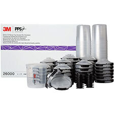 3m 26000 Pps Series 2.0 Spray Gun Cup Lids And Liners Kit Standard 22 Oz.