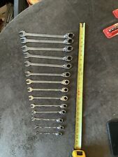 Snap-on 14pc Metric Reversible Ratcheting Wrench Set 6-19mm
