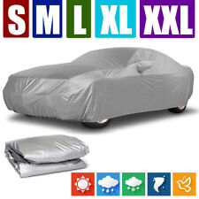 Breathable Waterproof Car Cover Universal For Sedan Outdoor Dust Snow Uv Protect