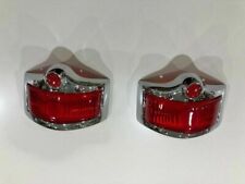 1950 1951 1952 Plymouth Special Deluxe Tail Light With Lenses Pair.