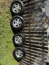 25570r16 Wheel And Tire Package 5 Lug W Lug Covers Chevrolet Truck