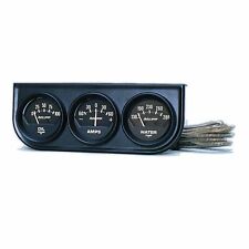 Autometer Gauge Console Oilp Wtmp Amp 2-116 100 Psi 280 F 60a Blk Dial 2347