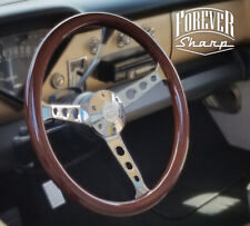15 Sebring Mahogany Wood Steering Wheel 3 Spoke