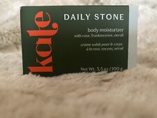Kate Mcleod Daily Stone Lotion Bar W Rose Frankincense Neroli 3.5 Oz Msrp 38