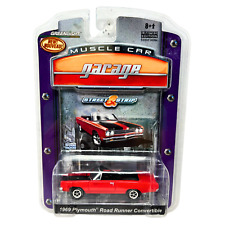 Greenlight Muscle Car Garage 1969 Plymouth Road Runner Convertible 164 Diecast