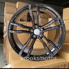 22 Gloss Black Staggered Wheels Rims Fit Bmw X5 E70 F15 X6 E71 F16 5x120 612