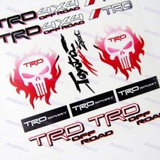 Small Reflective Decal Sticker Set Window Vinyl Fit Auto For Jdm Trd Sport New