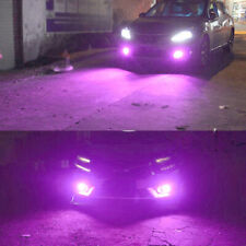 9005 Hb3 Car Led Headlight Bulbs Kit Highlow Beam Pink Purple Bright 2pc