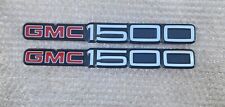 Gmc 1500 Emblems Door Molding Badges 1500 Obs Truck Sierra 2pc Lh Rh