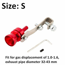 Universal Turbo Sound Exhaust Whistle Blow Off Valve Simulator Red Whistler S
