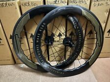 700c 65mm Carbon Fiber Bicycle Wheelset Road Bike V Brake Rim Brake Wheels 11s