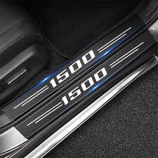 4 For Ram 1500 Truck Car Door Sill Protector Threshold Sticker Plate Entry Guard