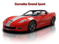 2010 Corvette Grand Sport Metal Sign 9 X 12 Or 12 X 16