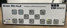 Scan Do Pro Ii Scan Converter Mac Or Pc Video Input Converting To Component
