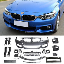 Mtech Msport Style Front Bumper W Pdc Fog Type For Bmw 4series F32 2014-2020