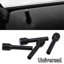 4x Universal Car Interior Door Lock Knobs Aluminum Handle Pull Pin Trim Black