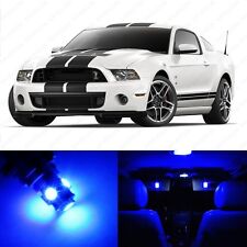 9 X Blue Led Interior Light Package For 2010 - 2014 Ford Mustang Pry Tool
