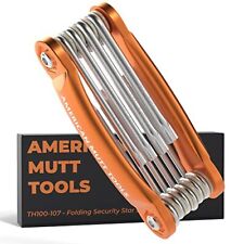 American Mutt Tools Tamper Proof Torx Set Security Torx Set Star Tool With