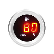 Digital Fuel Level Gauge With Flashing Car Fuel Level Meter 9-35v B4j4