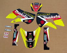 2000 - 2009 Suzuki Drz 110 Graphics Sticker Kit Makita Rockstar Decals Drz110