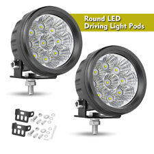 2x 3.5 90w Led Round Offroad Driving Spot Lights Work Foglight Pods 4wd Utv Atv