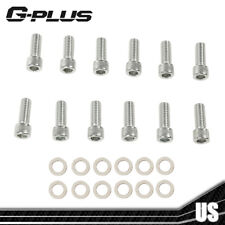 Small Block Chevy Stainless Steel Intake Manifold Bolts Fit For 283 327 350 400