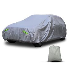 190-200 Universal Car Cover Waterproof All Weather Fit Suv Length Silver