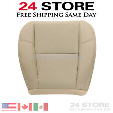 2011 2012 For Gmc Yukon Denali Driver Bottom Perforated Leather Seat Cover Tan