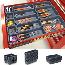 42 Pack Tool Box Organizer Rolling Tool Chest Cart Cabinet Workbench Desk Drawer