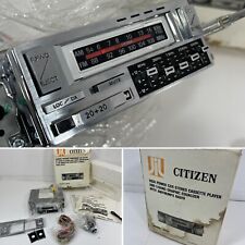 Vintage Am Fm Stereo Car Radio Cassette Player 5 Band Graphic Equalizer - Chrome