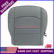 For 2013 2014 2015 Dodge Ram 1500 2500 3500 Driver Bottom Cloth Seat Cover Gray