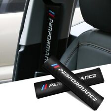 Bmw M Performance Car Carbon Seat Belt Cover Safety Shoulder Strap Cushion Pad
