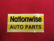 Nos Vintage Nationwise Auto Parts Decal Sticker Pair 4 X 2 Drag Racing Pair