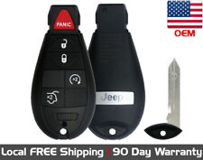 Lot Of 1x Factory Oem Genuine Keyless Entry Remote Key Fob For Jeep