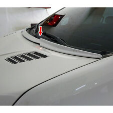 Matte Black For Toyota Sienna Xl30 4d Minivan Front Hood Bonnet Spoiler 11-19